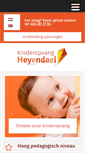 Mobile Screenshot of kinderopvangheyendael.nl